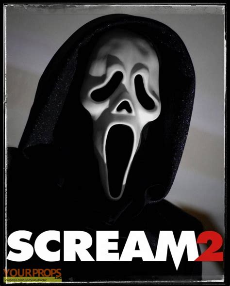 Scream 2 Randy's Death Scene / RDS - mask replica movie prop