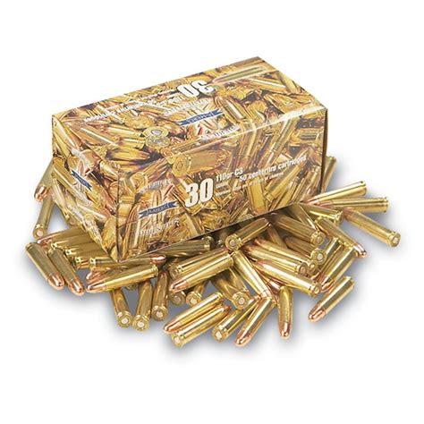 1,000 rds. 110-gr. .30 cal. Carbine Ammo - 88479, .30 M1 Carbine Ammo ...