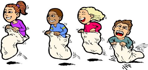 Sack Race Clipart | Free download on ClipArtMag