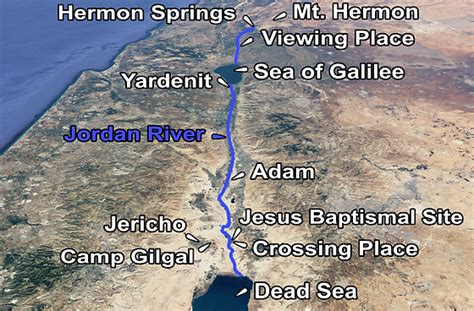 Shining Cerebrum Starting point the jordan river in israel map Shopping ...