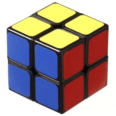 Cubo Rubik Shengshou 2x2 Aurora Base Negra J1031 - $ 49.00 en Mercado Libre