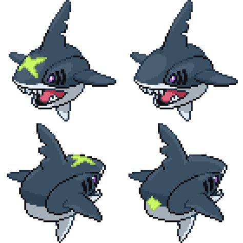 Pokemon Shiny Fix - Sharpedo by TeamToon on DeviantArt