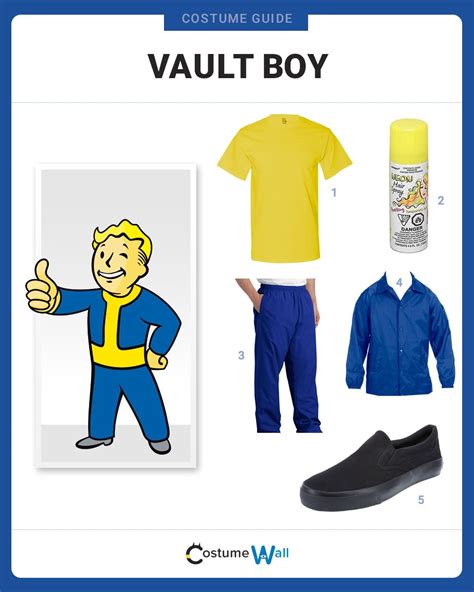 Dress Like Vault Boy | Boy costumes, Fallout costume, Diy costumes for boys