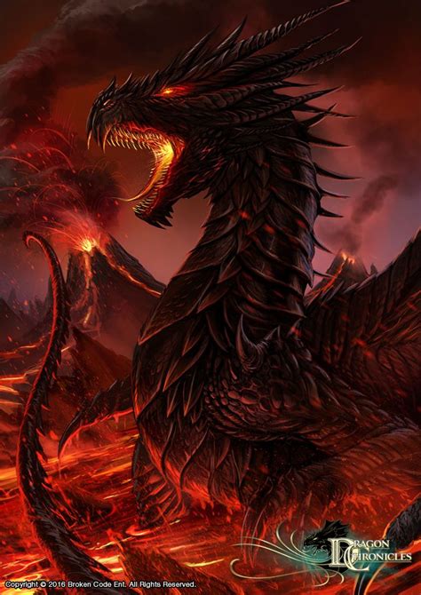 Dragon Chronicles - Black Dragon by RobertCrescenzio on DeviantArt ...