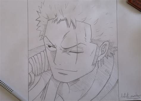 Zoro Easy Drawing