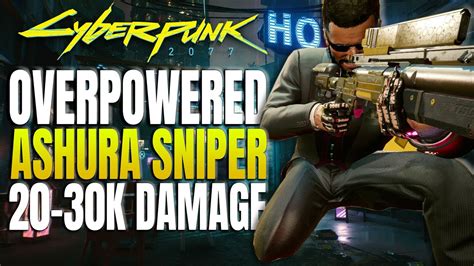 Cyberpunk 2077 - BEST SNIPER RIFLE, ASHURA | How to Unlock & Build Tips ...