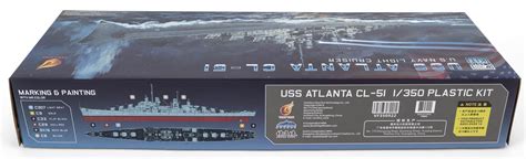 US Navy Light Cruiser USS Atlanta CL-51 | HLJ.com