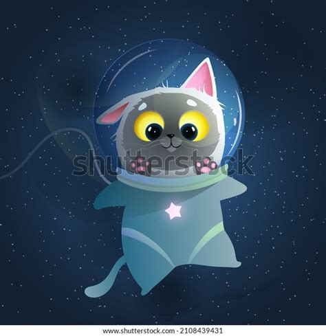 7,672 Funny Space Cat Cartoon Images, Stock Photos & Vectors | Shutterstock