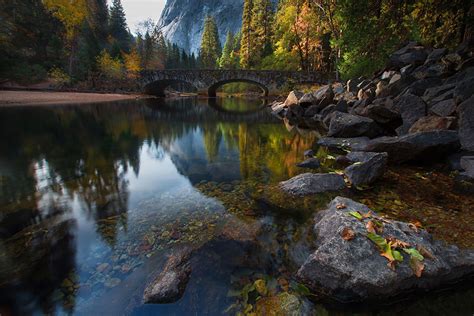 Bridge Across The Merced River, Yosemite, Usa | Bored Panda