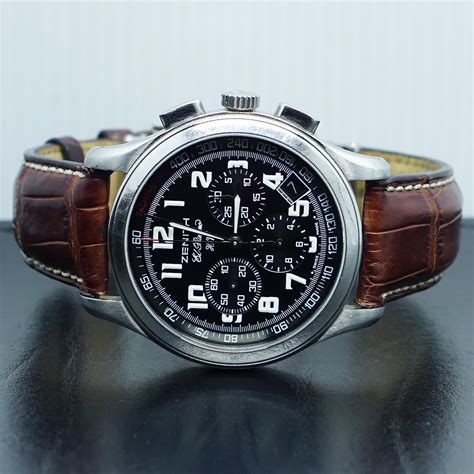 Zenith El Primero HW Chronograph Black Dial – 2009 – Royal Watches