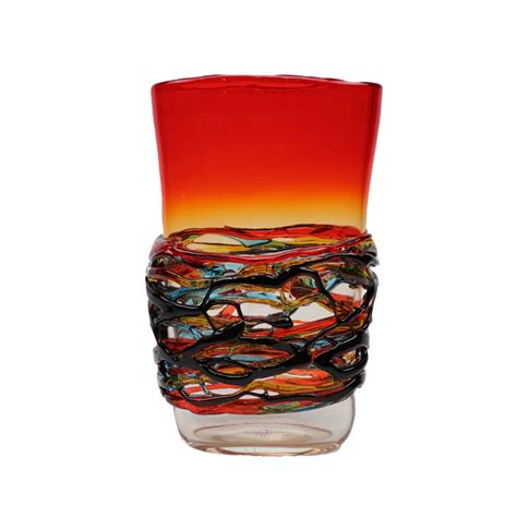 Murano Glass Vases | Venetian Glass Vase | Murano Glass Blown Vase