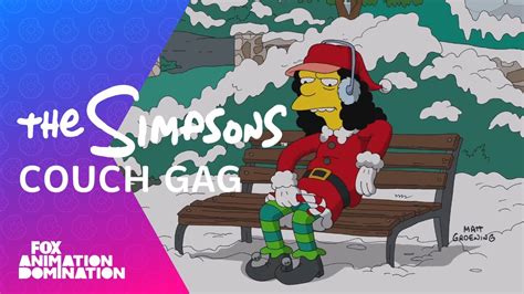 The Couch Gag Before Christmas | Season 26 Ep. 9 | THE SIMPSONS - YouTube