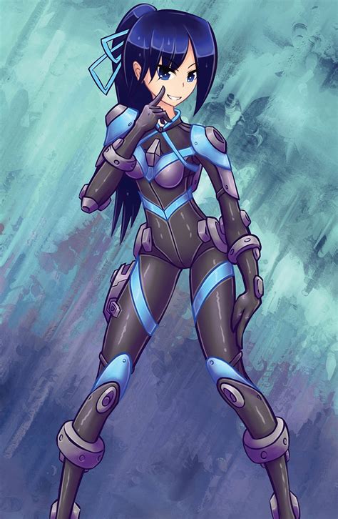 Anime Mecha Pilot Holographic Poster - Etsy