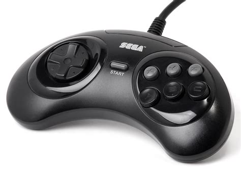 Sega Genesis 6-Button Controller (Genesis) | Classic Game Room Wiki ...