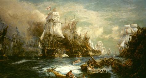 HMS Victory’s Battle of Trafalgar sail is carefully unfurled at ...