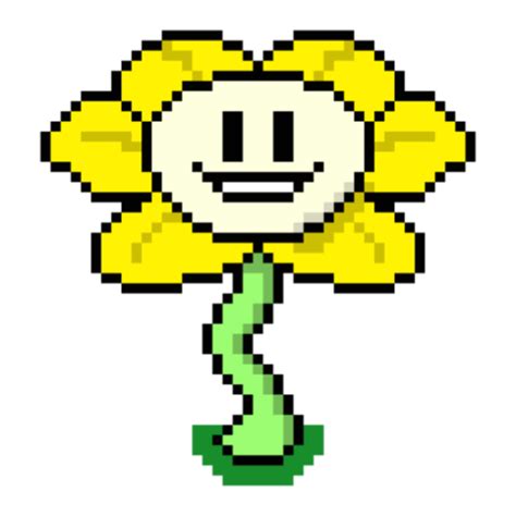 Flowey the Flower from UNDERTALE. It's just a flower...nothing else ...