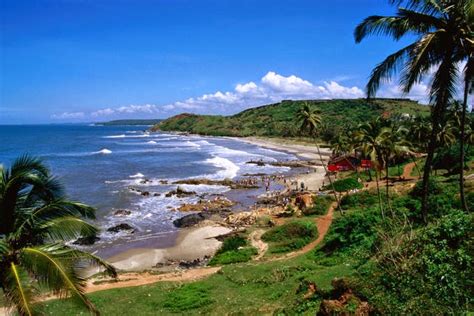 Discover India: Anjuna - famous beach of Goa, India