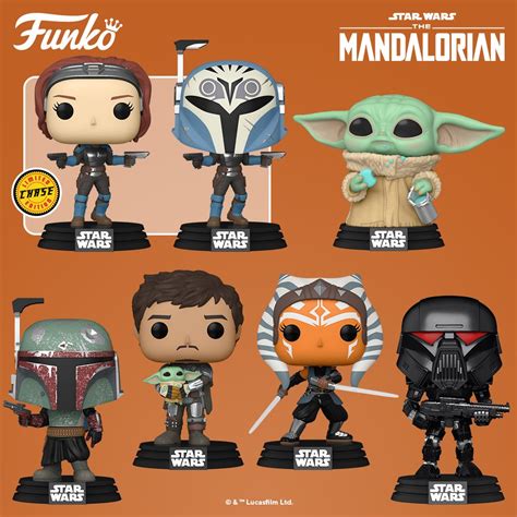 Funko Pop! Star Wars: The Mandalorian Fall 2021- Bundle with Chase ...