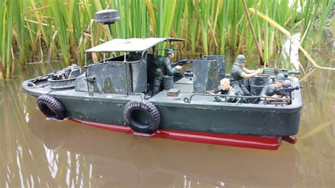 Toy Patrol Boat, Riverine, or PBR, is the United States Navy Vietnam ...