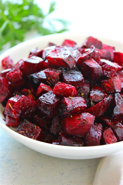 Roasted Beets - Crunchy Creamy Sweet