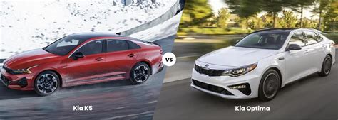 2021 Kia K5 vs Optima | MPG, Dimensions, Improvements | Comparison