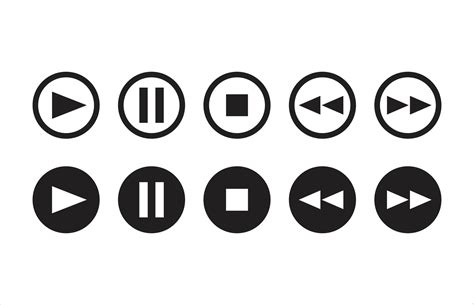 Play Pause Vector Art, Icons, and Graphics for Free Download