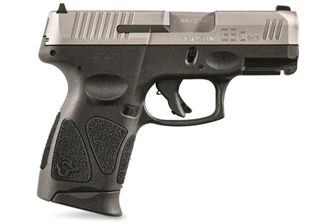 Taurus G3c 9mm Compact Striker-Fired Pistol with Stainless Slide ...