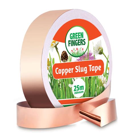 Buy 25m Copper Slug Tape | 20mm Copper Tape Slug Repellent | Humane ...