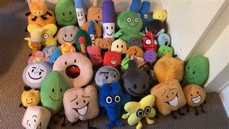 My BFDI Plush Collection #1 - YouTube