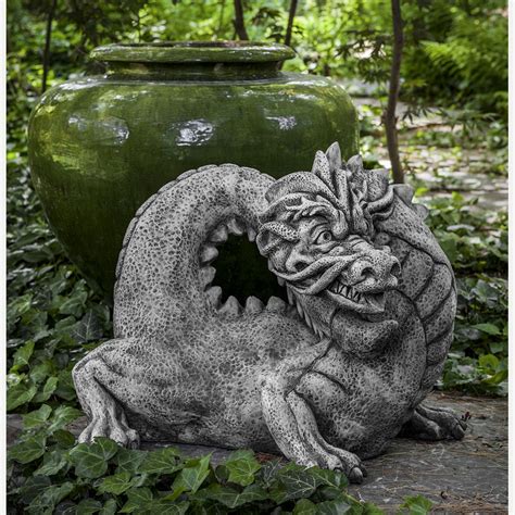 Festival Japanese Dragon Matsuri Statue | Kinsey Garden Decor