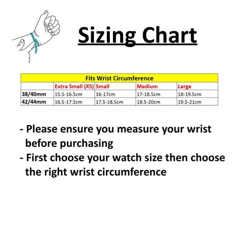 How To Measure Apple Watch Band Size / Watch Band Measuring Guide ...