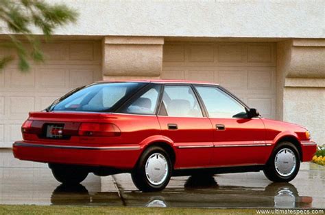 Geo Prizm Hatchback 1990 Auto Specs, Performance, Comparisons