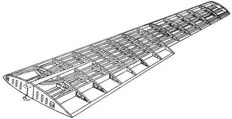 line diagram wing structure | Aircraft design, Wing structure, Model planes