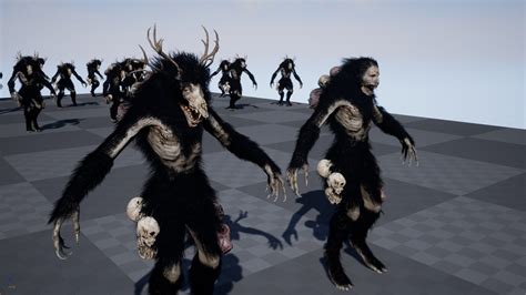 Wendigo in Characters - UE Marketplace