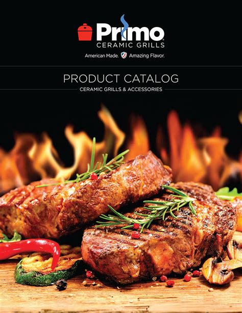 Primo Ceramic Grills Product Brochure UK - Primo Ceramic Grills UK