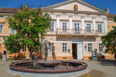 Facade of Museum in Kikinda, Serbia Editorial Image - Image of child ...