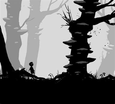 Limbo concept art. | Silhouette art, Environmental art, Concept art