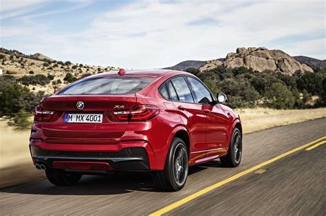 The new BMW X4 with M Sport package - Melbourne Red metallic (02/14).