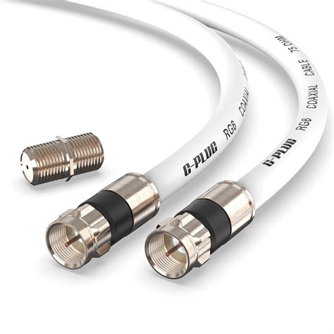 Buy G-PLUG 6FT RG6 Coaxial Cable Connectors Set – High-Speed Internet ...