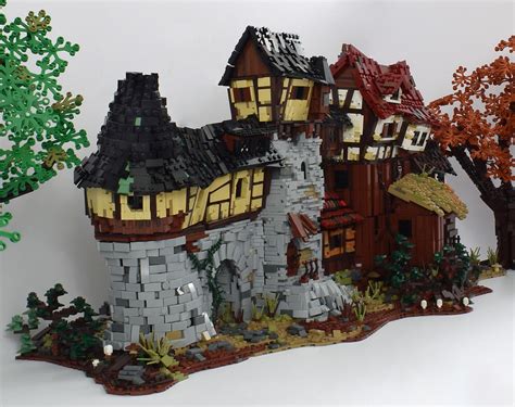 [MOC] Fantasy medieval house front - LEGO Historic Themes - Eurobricks ...