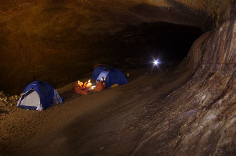 ESA - Camping in cave