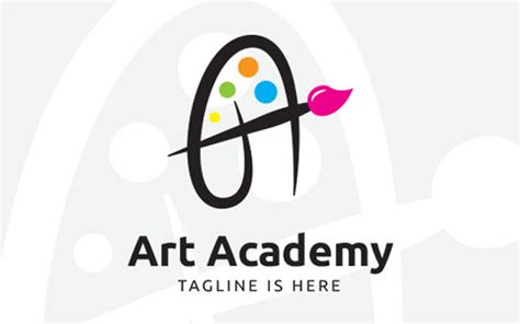 Art Academy Logo template #121178 - TemplateMonster