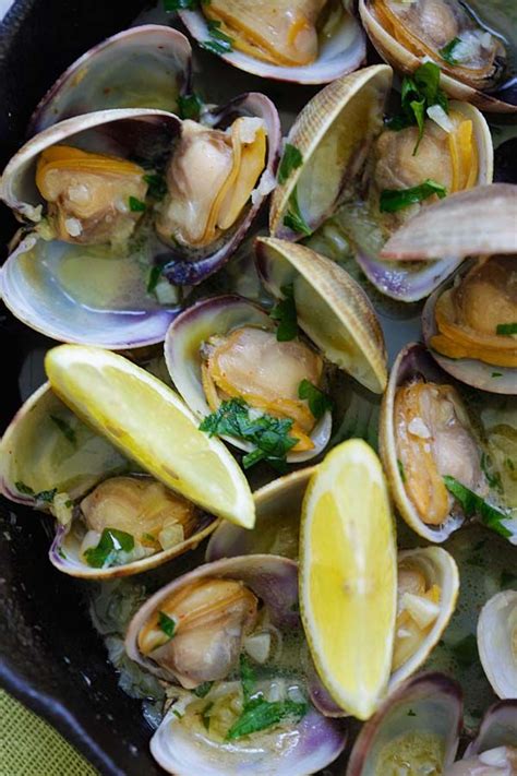 Sauteed Clams | Recipe | Clam recipes, Shellfish recipes, Mussels recipe