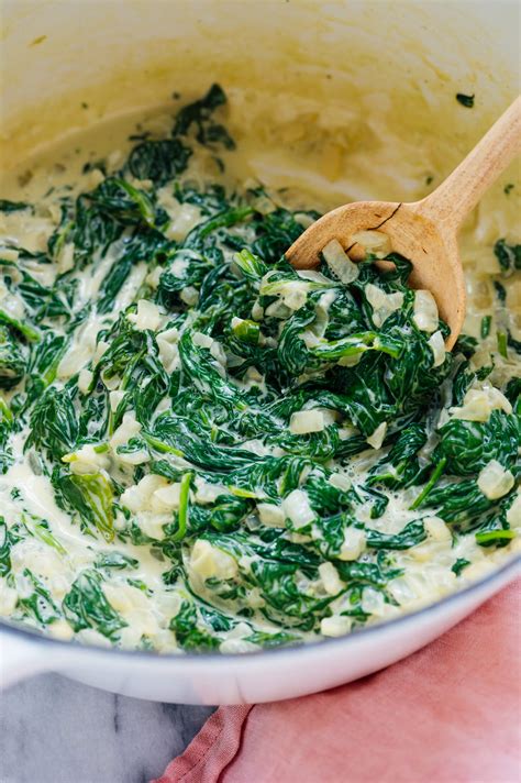 Creamed Spinach Recipe With Frozen Spinach | Besto Blog