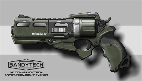 Artstation Futuristic Revolver Concept Art Artworks | Images and Photos ...