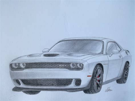 Hellcat Drawing at PaintingValley.com | Explore collection of Hellcat ...