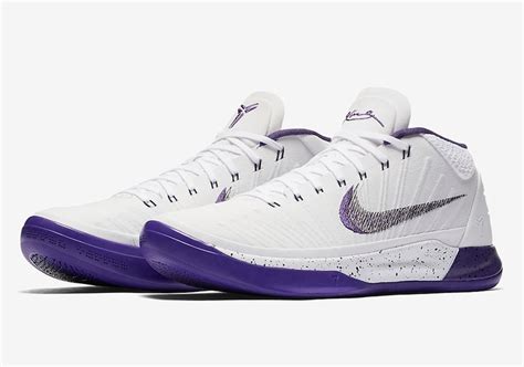 Nike Kobe AD Mid Baseline White Purple 922482-100 | SneakerFiles