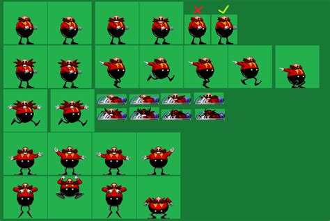 Eggman Sonic 1 Sprites (Style Sonic 2) by SasPop on DeviantArt