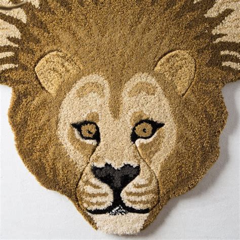 Handmade Tufted Lion Skin Rug for Living Room Bedroom - Etsy