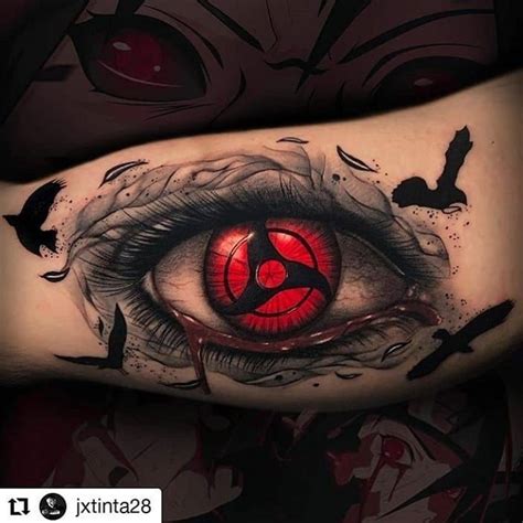 Sharingan Tattoo Design